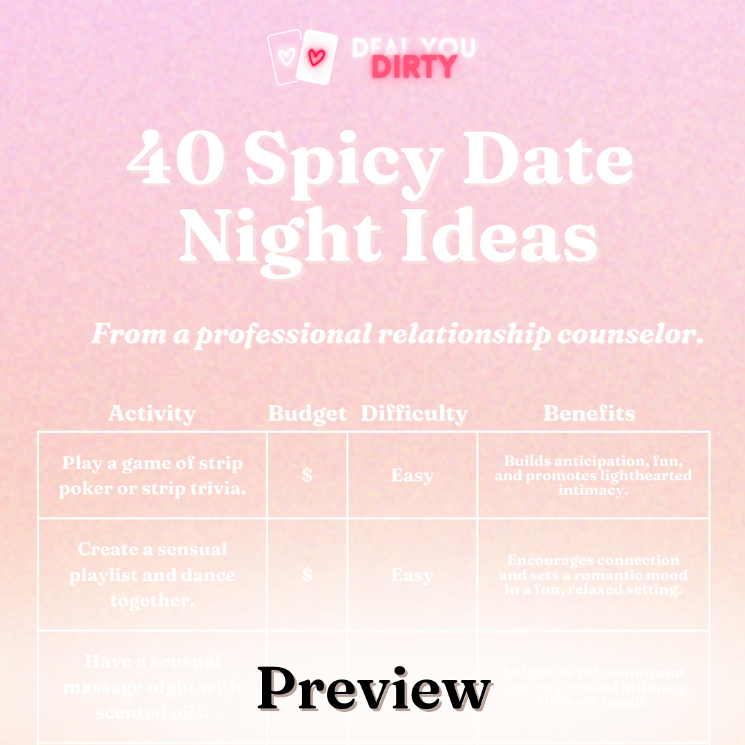Date Night Ideas Bundle