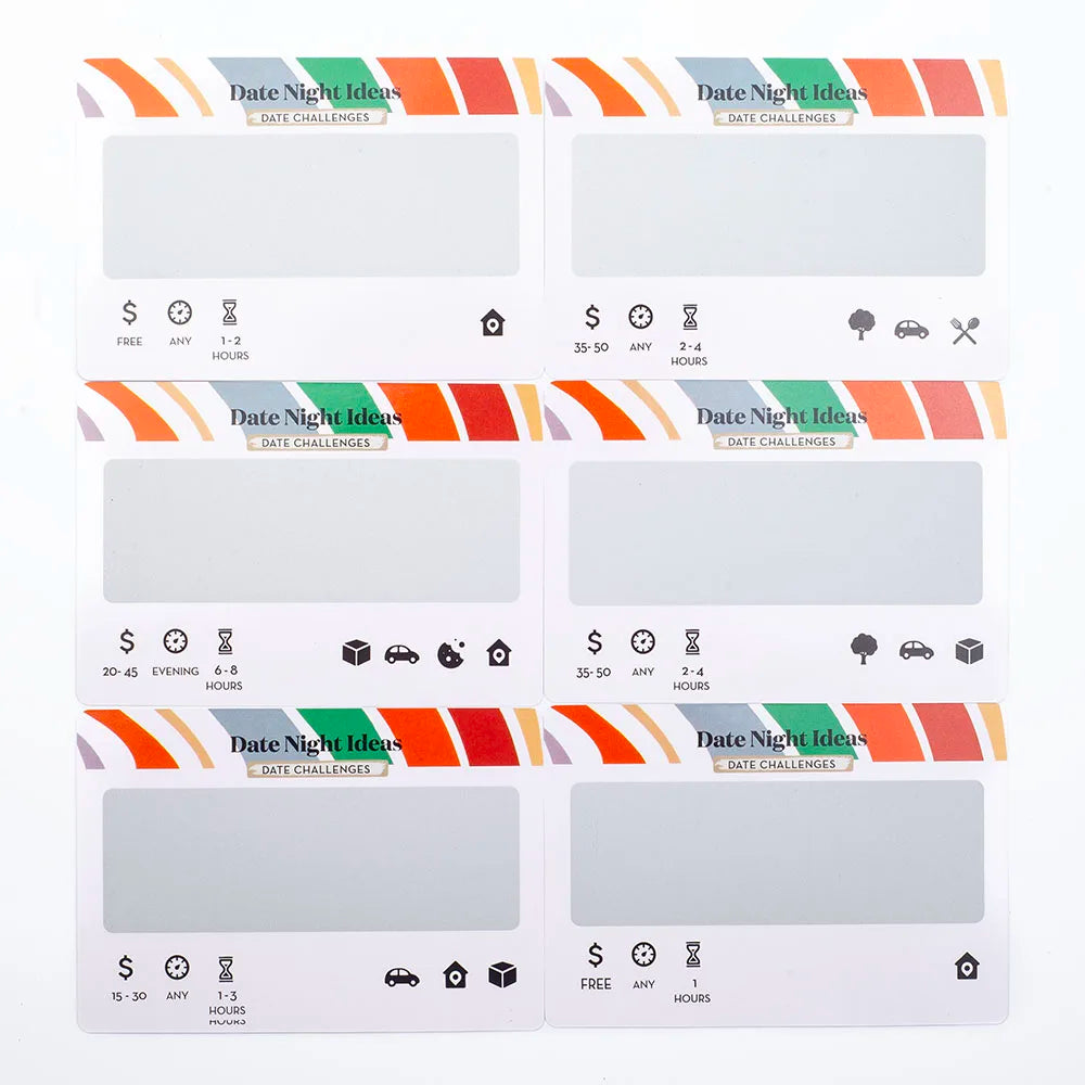 Date Night Ideas | 35 Scratch-Off Dates
