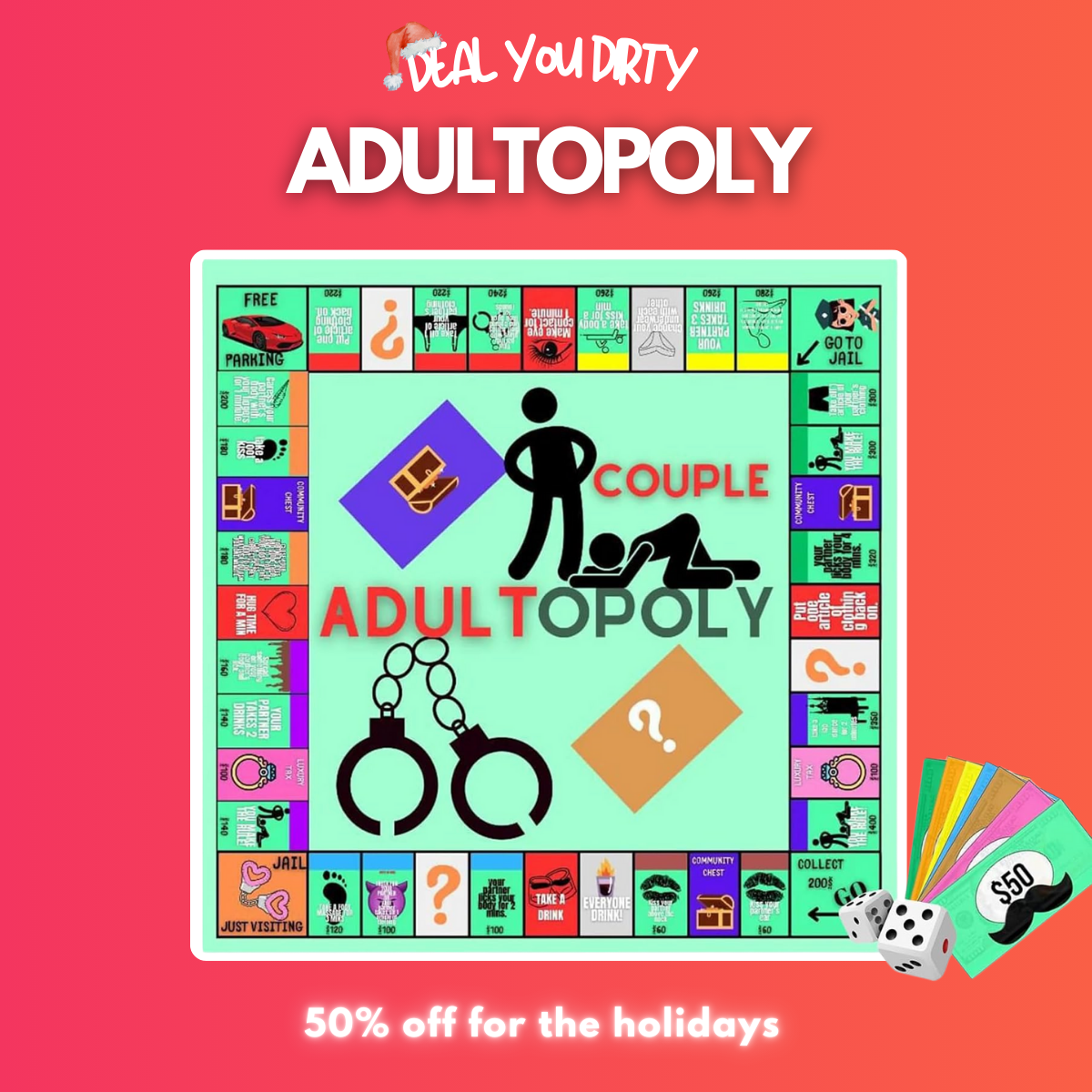 Adultopoly™️ | 18+ Monopoly