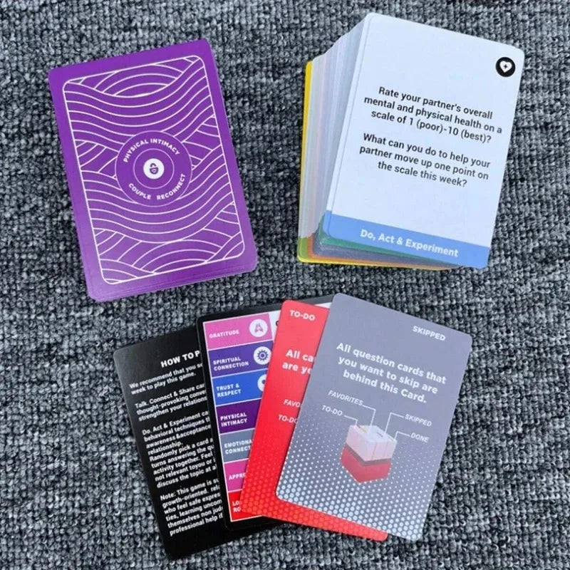 Couple Reconnect | 200 Conversation Cards