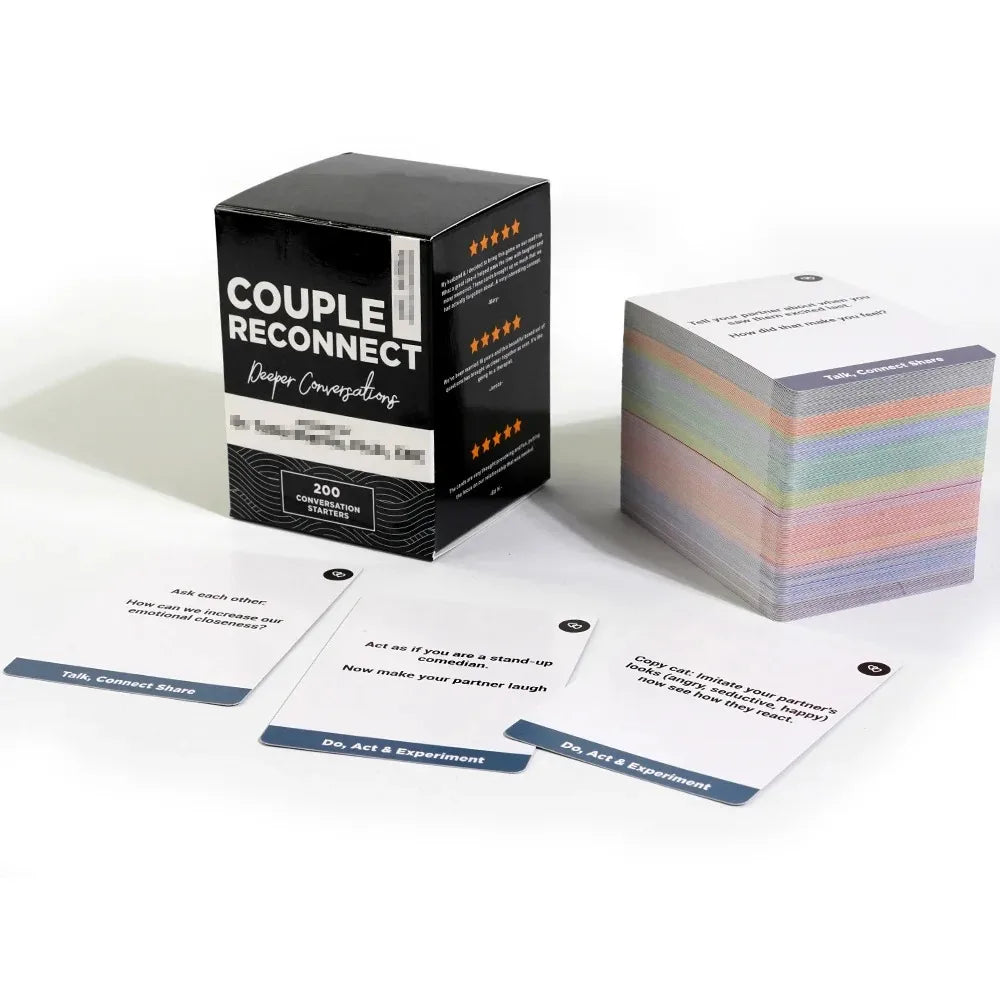 Couple Reconnect | 200 Conversation Cards