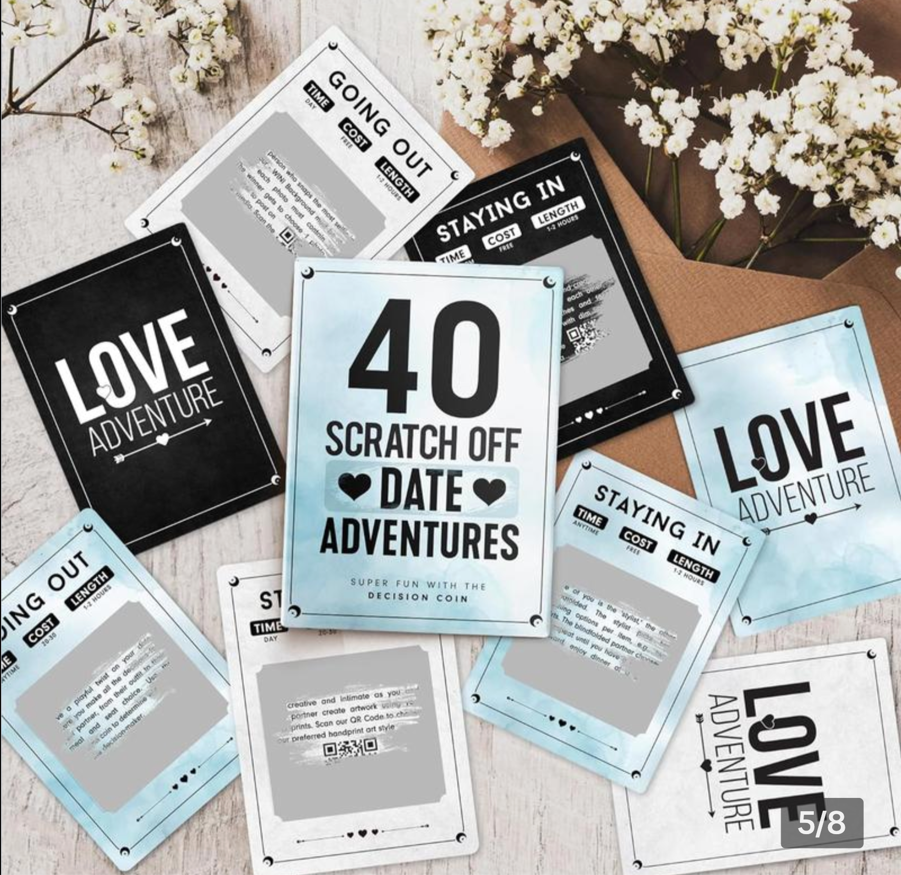 Date Night Adventure | 40 Scratch-Off Dates